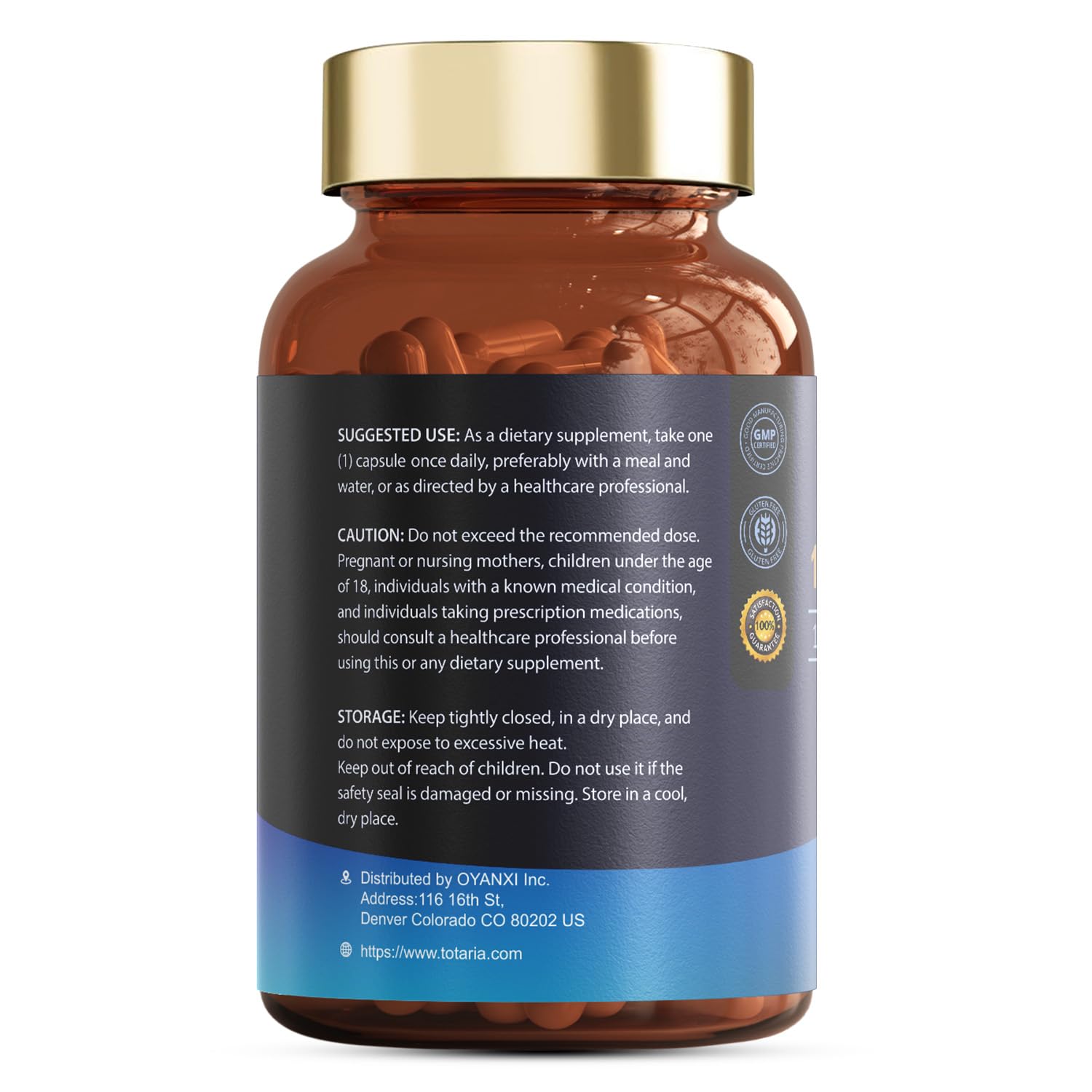 Totaria Magnesium Complex 700mg bottle with natural background