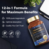 Totaria Magnesium Complex 700mg capsules with measuring spoon