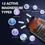 Totaria Magnesium Complex 700mg supplement facts label