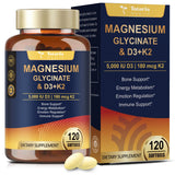 Totaria Magnesium Glycinate 500mg softgel bottle front view