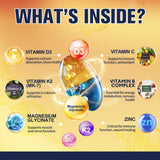 Totaria Magnesium Glycinate softgel with Vitamin D3 and K2