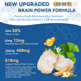 Totaria Methylene Blue Brain Supplement 818mg capsules side view