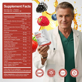 Totaria NAD+ Liquid Supplement sachet opened showing liquid