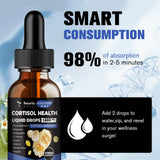 Totaria Natural Cortisol Support Drops lifestyle scene with drops