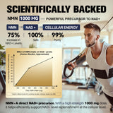 Totaria NMN Resveratrol Supplement 1000mg 60 Capsules close-up