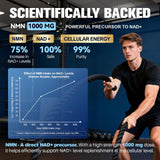 Totaria NMN Supplement 1000mg 60 Capsules back view