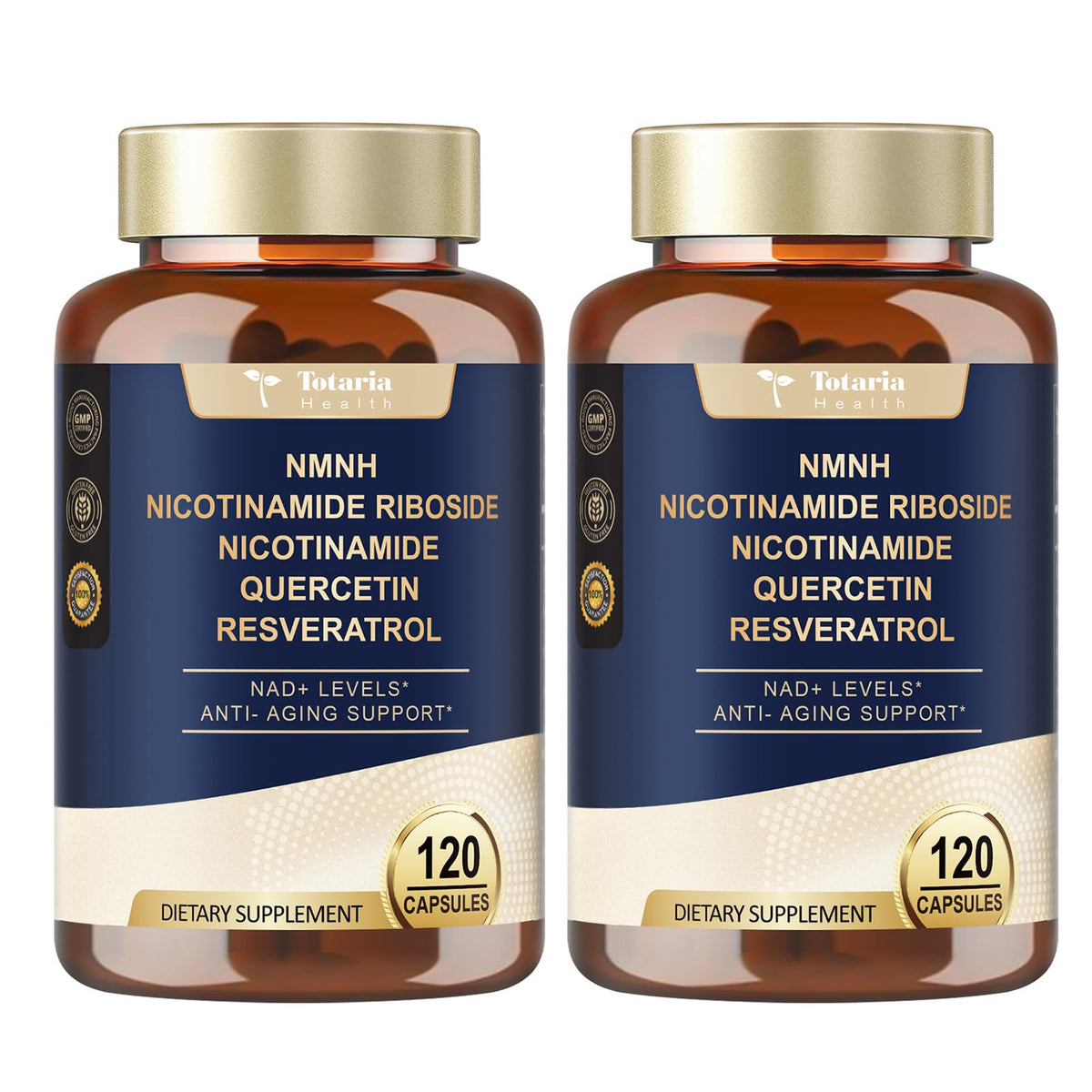 Totaria NMNH Supplement 240 capsules front view