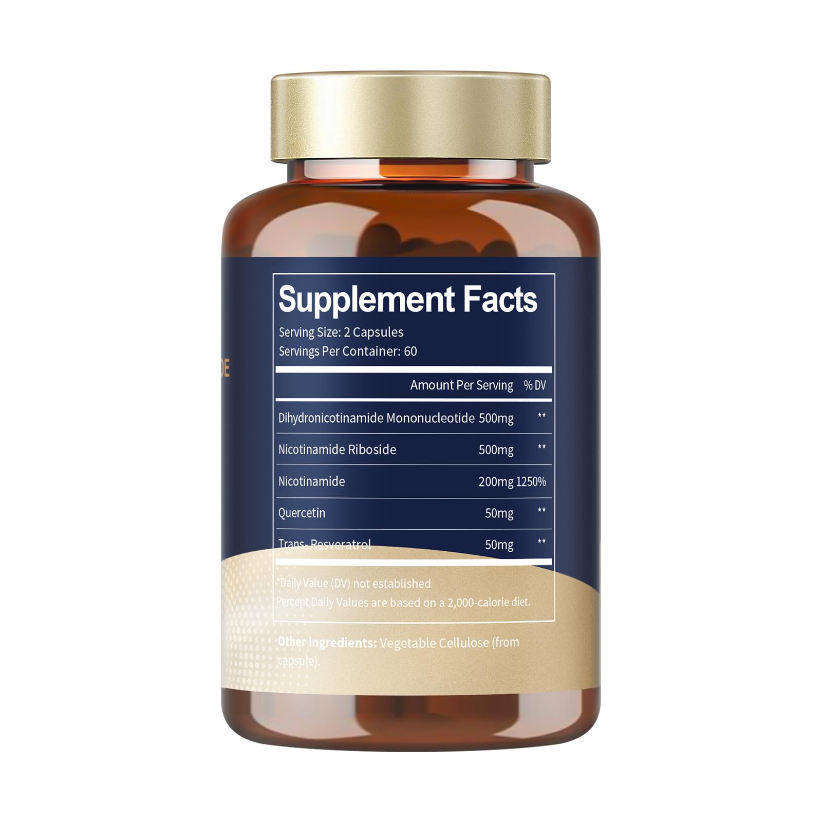 Totaria NMNH Supplement bottle with label