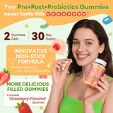 Totaria Pre + Post + Probiotics Gummies nutritional information