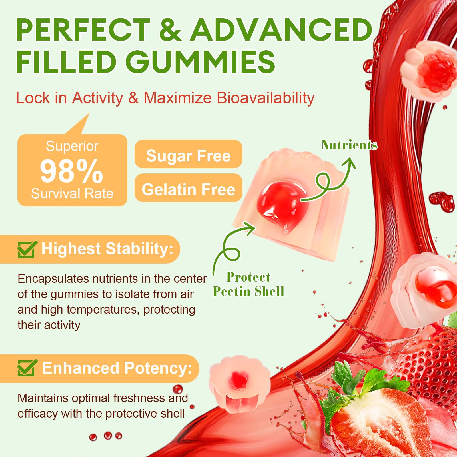 Totaria Pre + Post + Probiotics Gummies side view