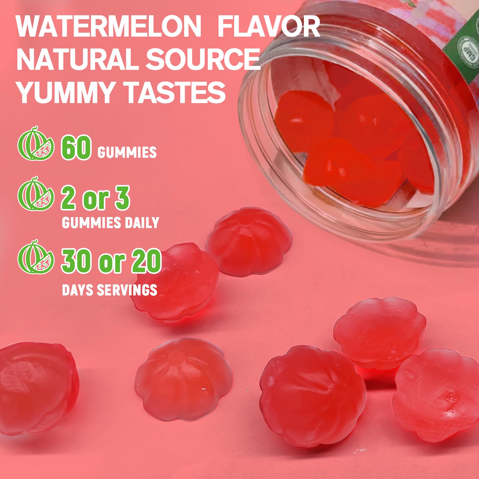 Totaria Prebiotic Fiber Gummies in a hand