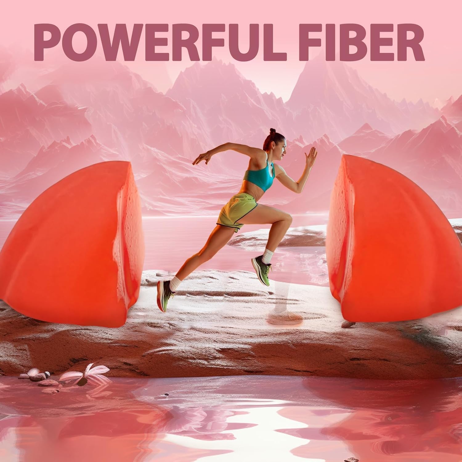 Totaria Prebiotic Fiber Gummies with ingredients displayed