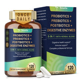 Totaria Prebiotic Probiotic Capsules front view with packaging