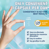 Totaria Prebiotic Probiotics 60 Billion CFUs 120g capsules on a kitchen counter