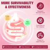 Totaria Probiotics for Women capsules in a hand
