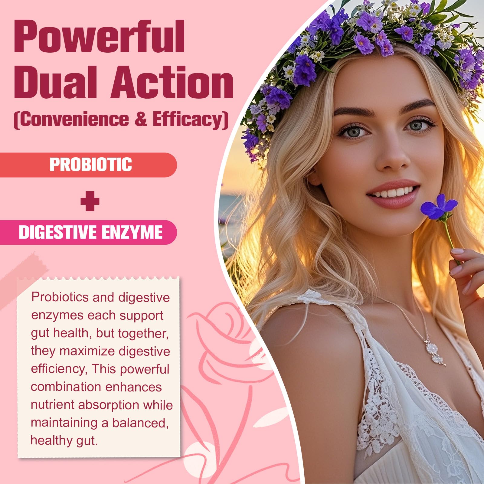 Totaria Probiotics for Women with a measuring spoon