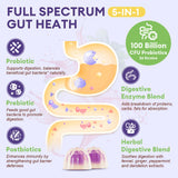Totaria Probiotics Gummies displayed with a measuring spoon