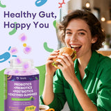 Totaria Probiotics Gummies in a bowl with ingredients