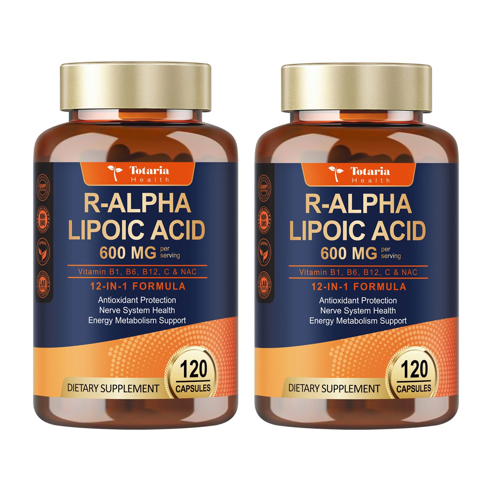 Totaria R-Alpha Lipoic Acid Complex 660mg front view