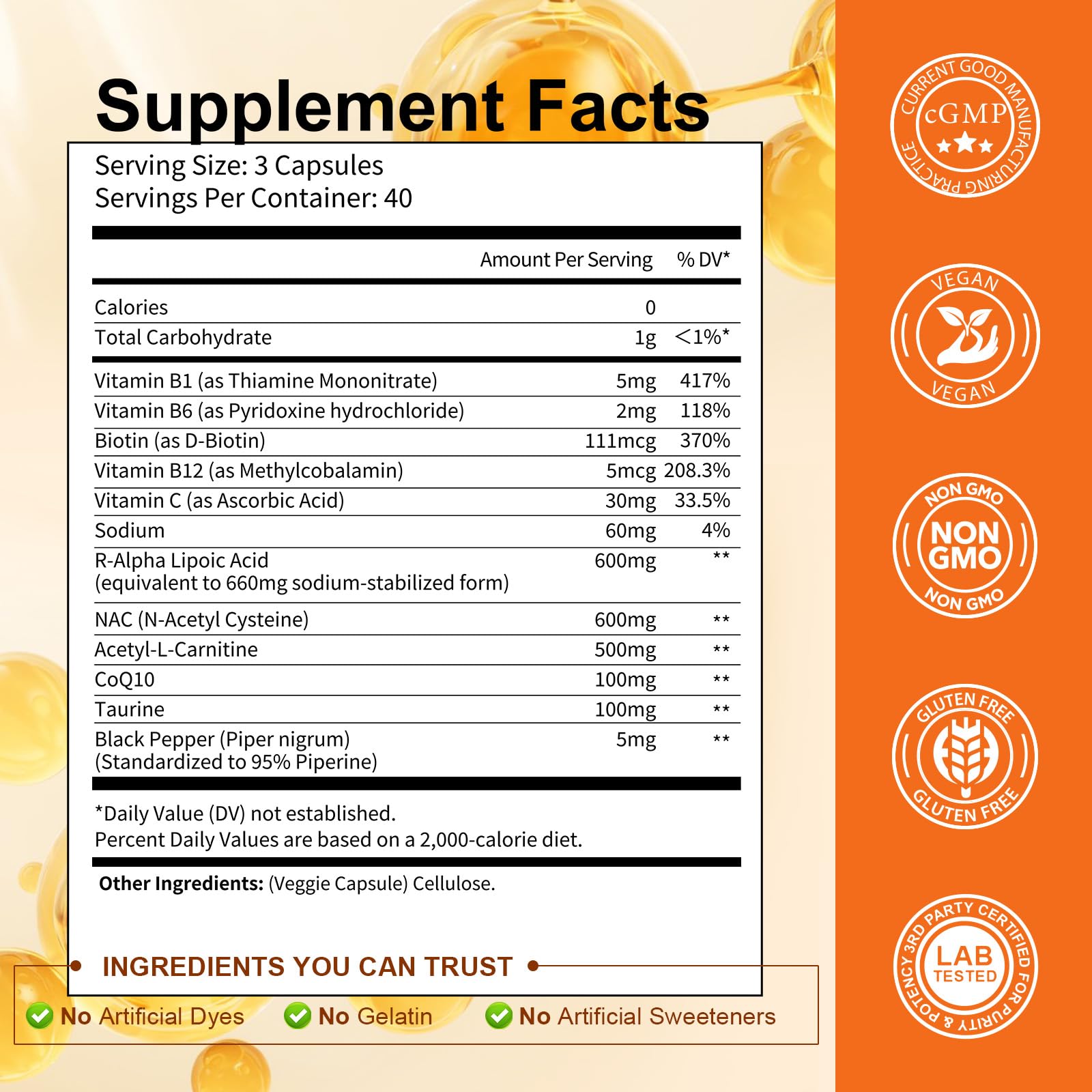 Totaria R-Alpha Lipoic Acid Complex 660mg packaging