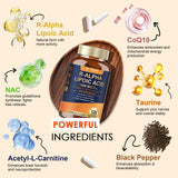 Totaria R-Alpha Lipoic Acid Complex 660mg side view