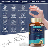 Totaria TUDCA capsules with measuring spoon for dosage
