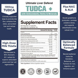 Totaria TUDCA Liver Support Supplement 1000mg side view