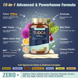 Totaria TUDCA Liver Support Supplement 1000mg with measuring spoon