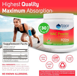 Trace Minerals Acetyl-L-Carnitine supplement side view