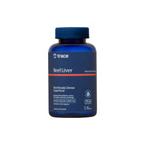 Trace Minerals Beef Liver Extract 3000 mg capsules front view