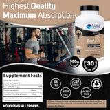 Trace Minerals Beef Liver Extract 3000 mg packaging side view