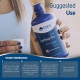 Trace Minerals Calcium Supplement 520g top view