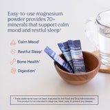 Trace Minerals Calm Muscle & Mood Support Supplement packaging