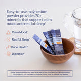 Trace Minerals Calm Muscle & Mood Support Supplement packaging