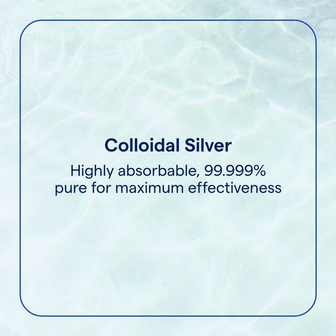 Trace Minerals Colloidal Silver Spray 30 ppm side view