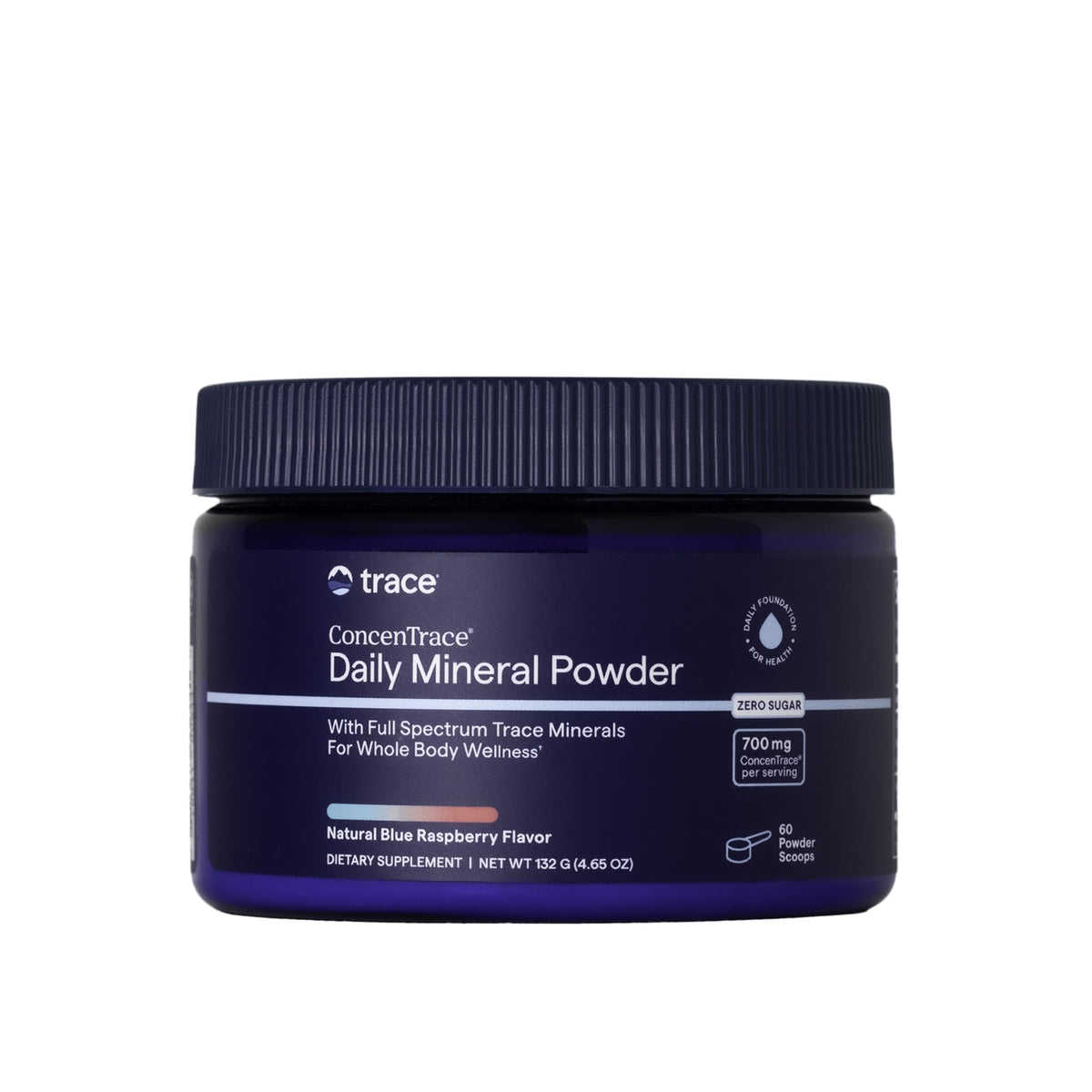 Trace Minerals ConcenTrace Daily Mineral Powder front view