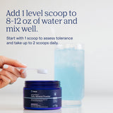 Trace Minerals ConcenTrace Daily Mineral Powder mixed in water
