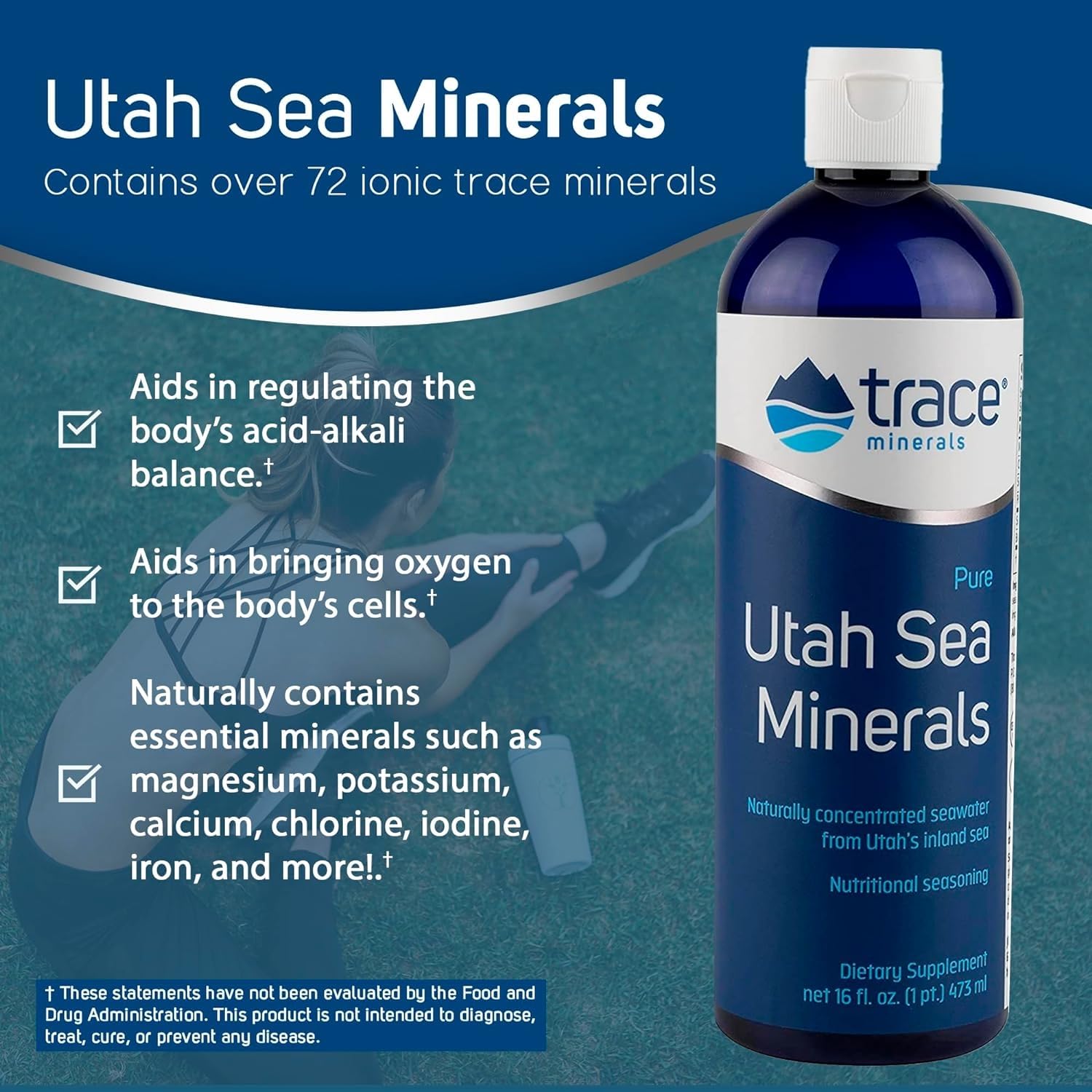 Trace Minerals Electrolyte Spray packaging details