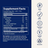Trace Minerals Fiber 14g drink mix scoop next to the container