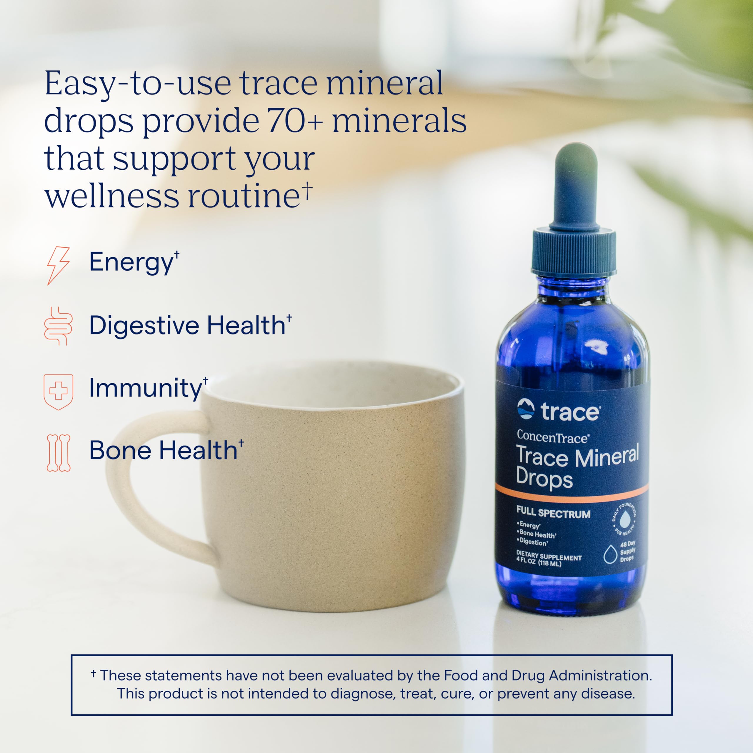Trace Minerals Ionic Sea Minerals 168g packaging details