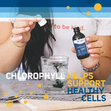 Trace Minerals Liquid Chlorophyll Supplement with juice
