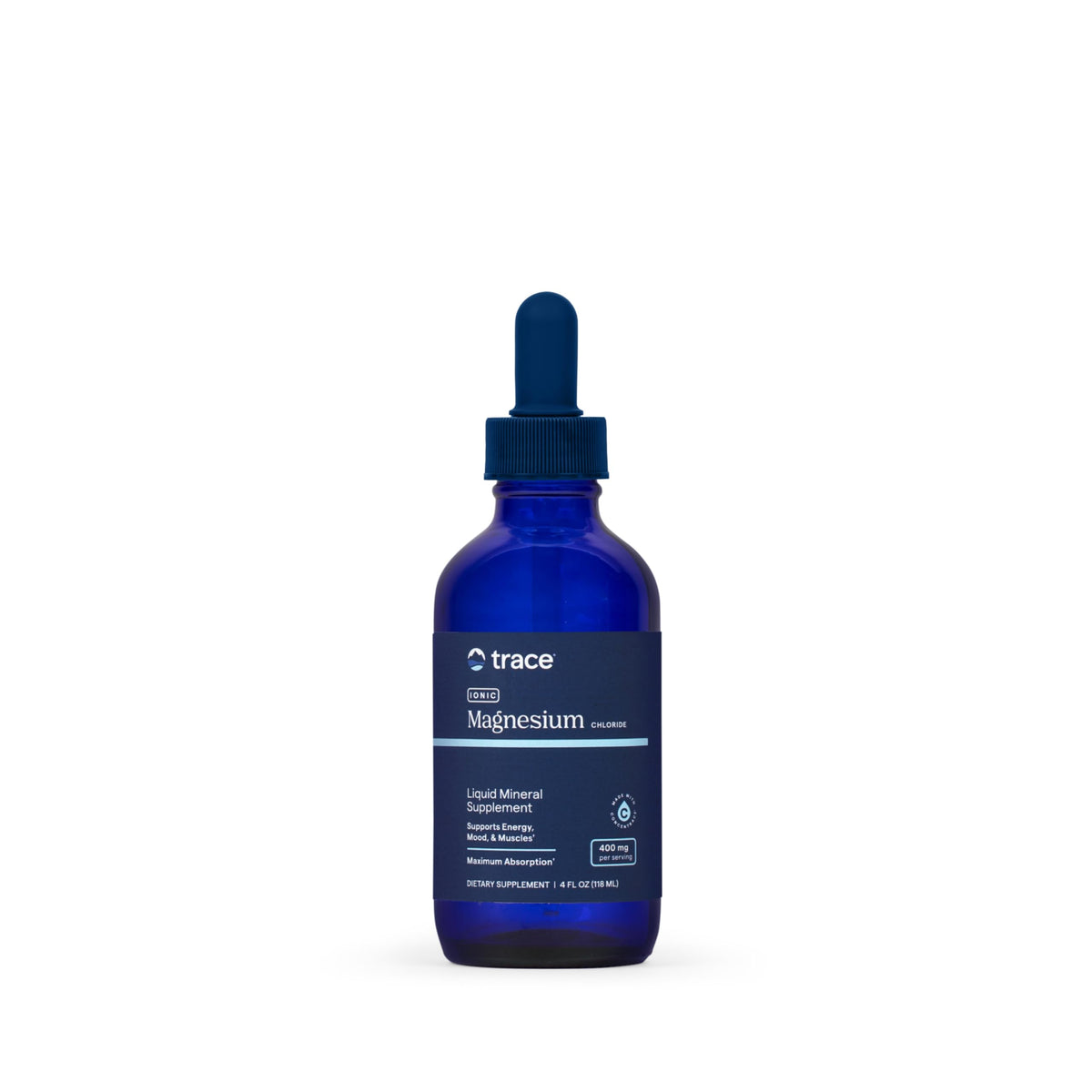 Trace Minerals Liquid Ionic Magnesium 400mg front view