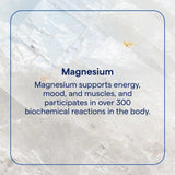 Trace Minerals Liquid Magnesium Supplement back view with ingredient list