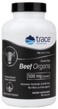 Trace Minerals Liver Extract 132g capsule close-up