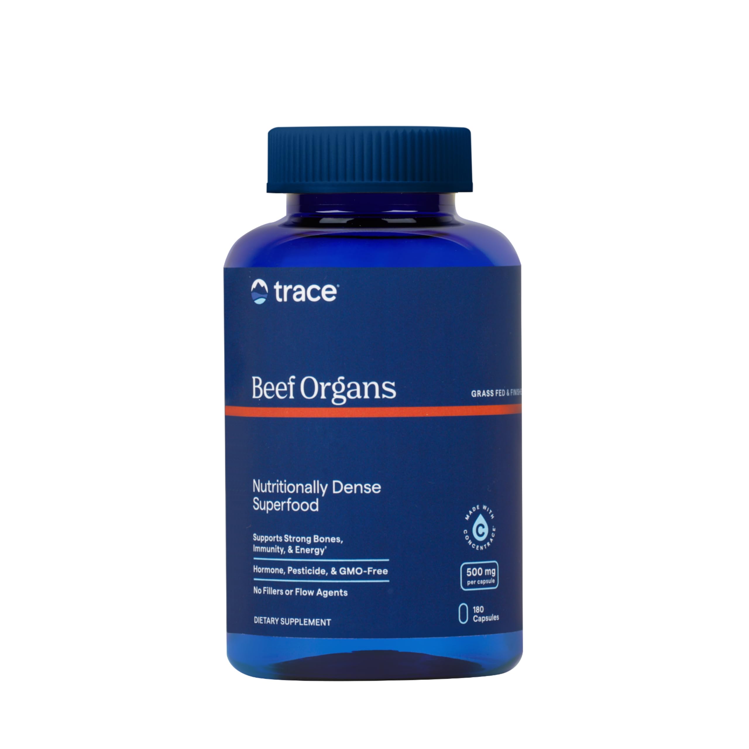 Trace Minerals Liver Extract 132g front view