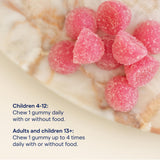 Trace Minerals Magnesium Citrate Gummies 140g gummies on a table