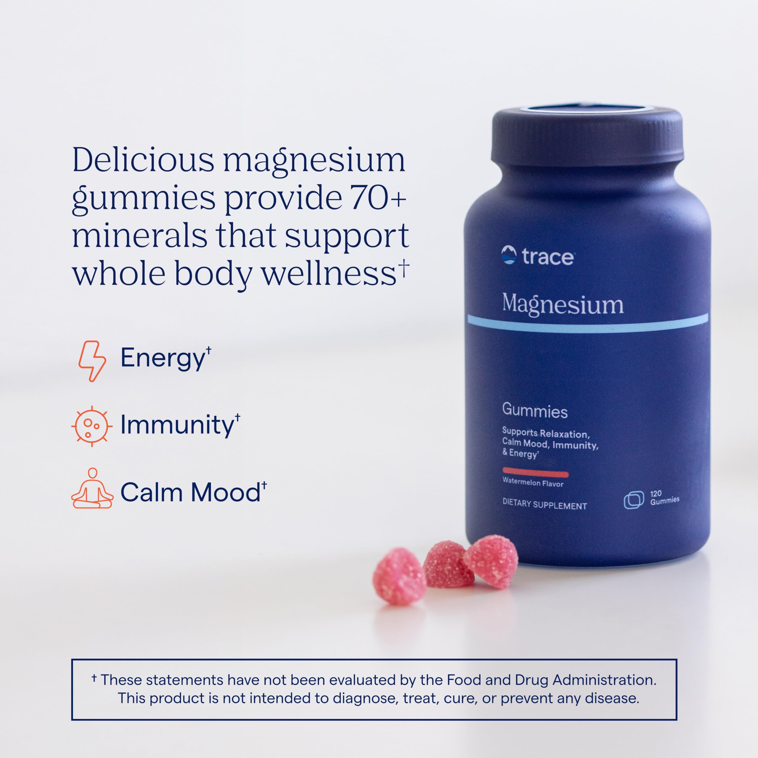 Trace Minerals Magnesium Citrate Gummies 140g packaging
