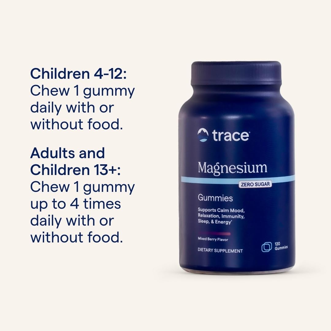 Trace Minerals Magnesium Citrate Gummies close-up