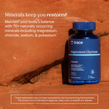 Trace Minerals Magnesium Glycinate Capsules with measuring spoon