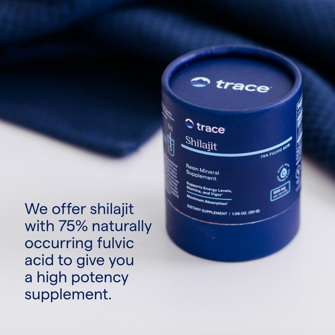 Trace Minerals Multiminerals Supplement 18g with shilajit